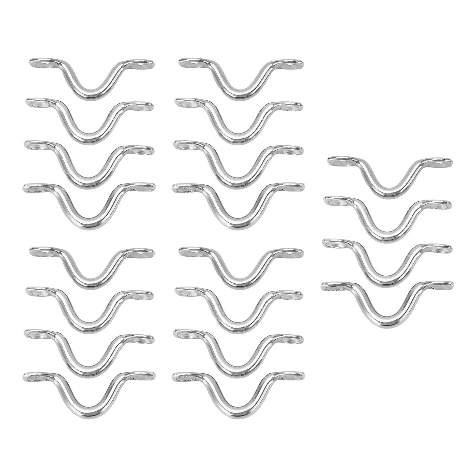 5 комплектов пряжек для ручек для лодок из нержавеющей стали 304, сглаживающие поверхности, такелаж для каяков и каноэ
5 комплектов пряжек для ручек для лодок из нержавеющей стали 304, сглаживающие поверхности, такелаж для каяков и каноэ