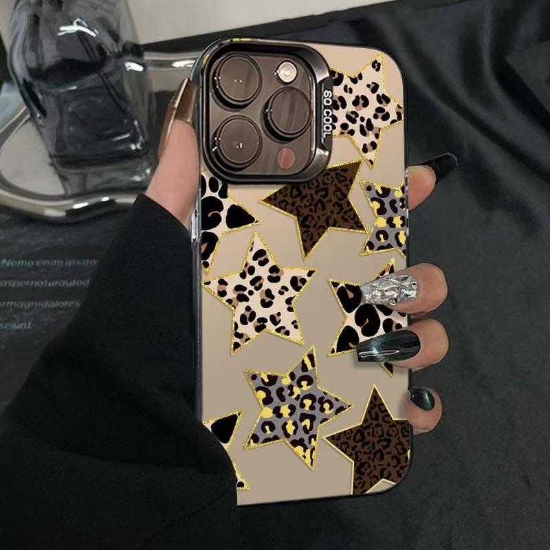 Leopard Print Stars Case for iPhone 15 Promax, 16 Pro, 14 Pro, 17 iPhone 16 Pro Max
Leopard Print Stars Case for iPhone 15 Promax, 16 Pro, 14 Pro, 17 iPhone 16 Pro Max