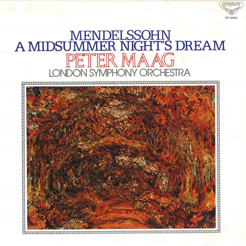 LP Record PETER MAAG LONDON SYMPHONY ORCHEST Mendelssohn Incidental Music To A GT9062 LONDON 1976 Japan Classical
LP Record PETER MAAG LONDON SYMPHONY ORCHEST Mendelssohn Incidental Music To A GT9062 LONDON 1976 Japan Classical