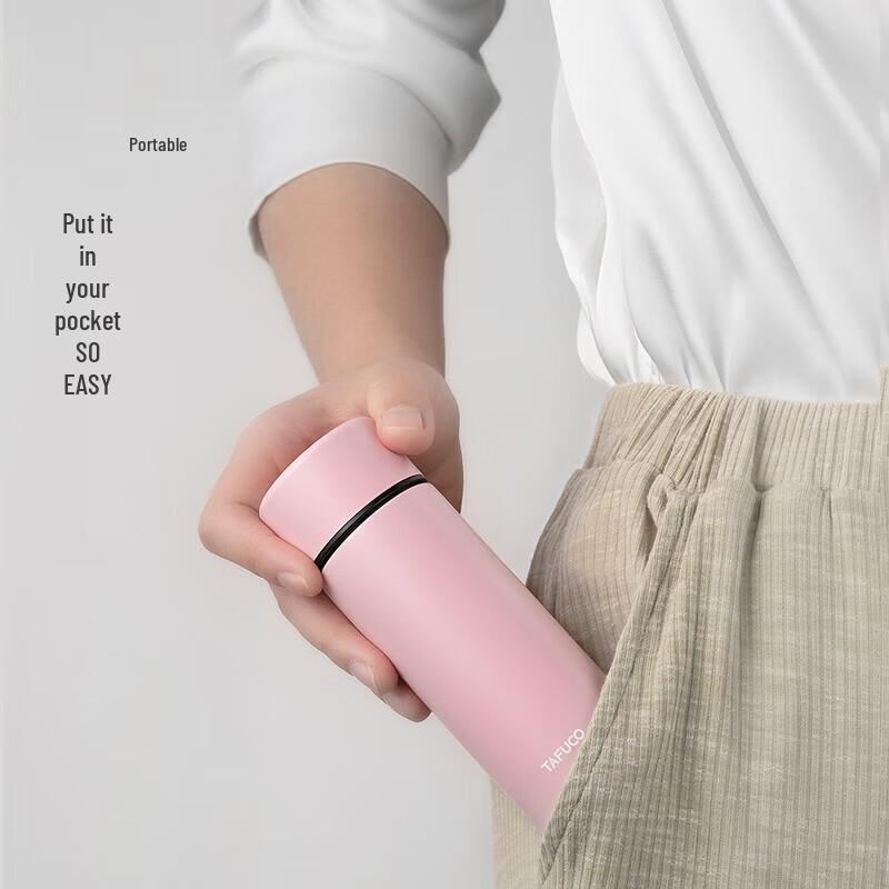 TAFUCO Міні-кишеньковий термос з нержавіючої сталі 316
TAFUCO Міні-кишеньковий термос з нержавіючої сталі 316