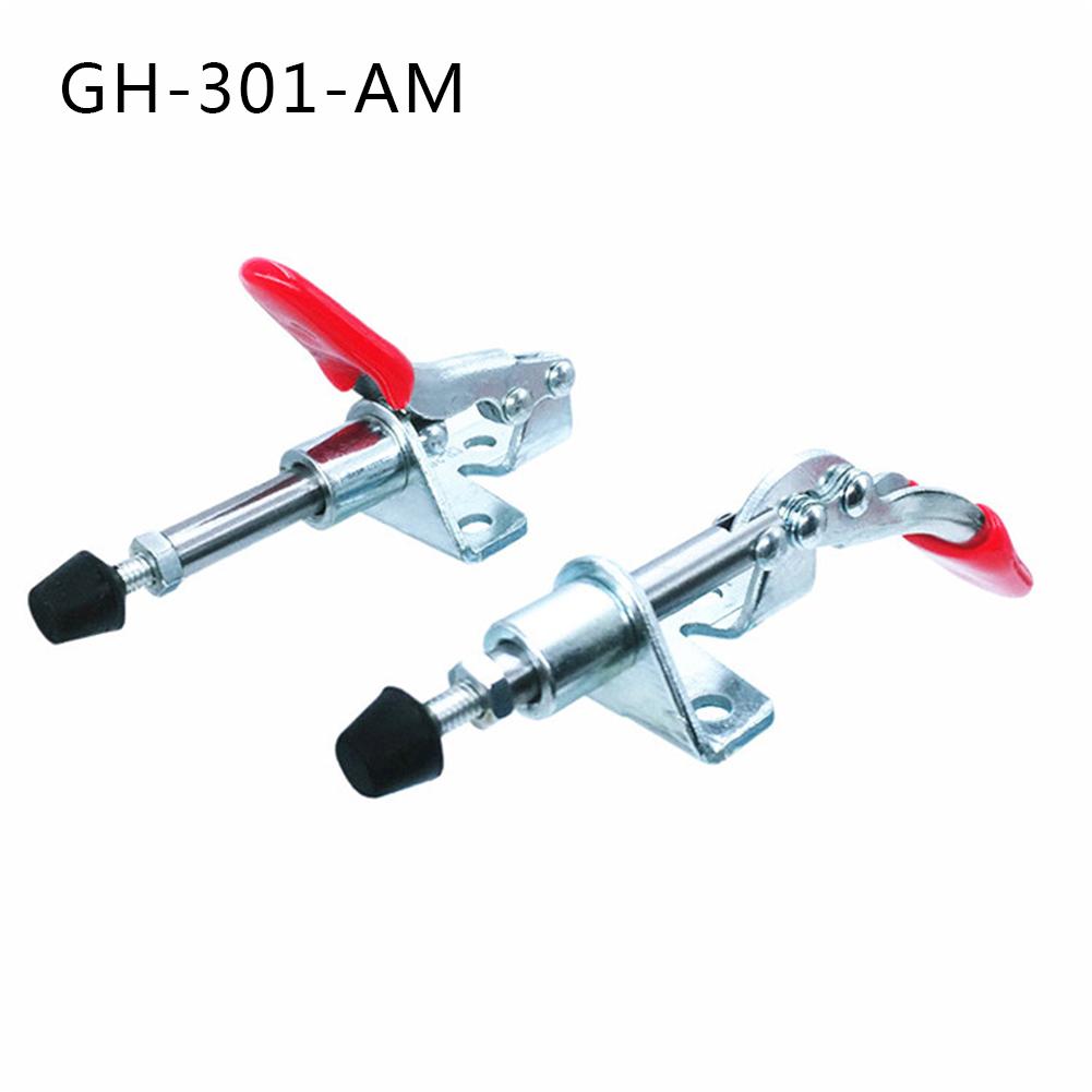 Metal Quick Horizontal Clamp Toggle Clamp Push Pull Type Release Tools Stable clamping force GH-301-A GH-301-AM GH-301-AM
Metal Quick Horizontal Clamp Toggle Clamp Push Pull Type Release Tools Stable clamping force GH-301-A GH-301-AM GH-301-AM