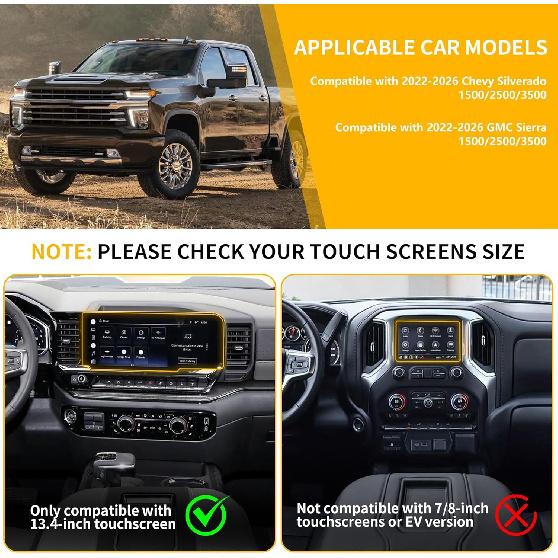 Magnet Phone Mount Compatible with 2022-2026 Chevy Silverado/GMC Sierra 1500/2500/3500, for Magsafe Dash Cell Phone Holder for Chevrolet
Magnet Phone Mount Compatible with 2022-2026 Chevy Silverado/GMC Sierra 1500/2500/3500, for Magsafe Dash Cell Phone Holder for Chevrolet