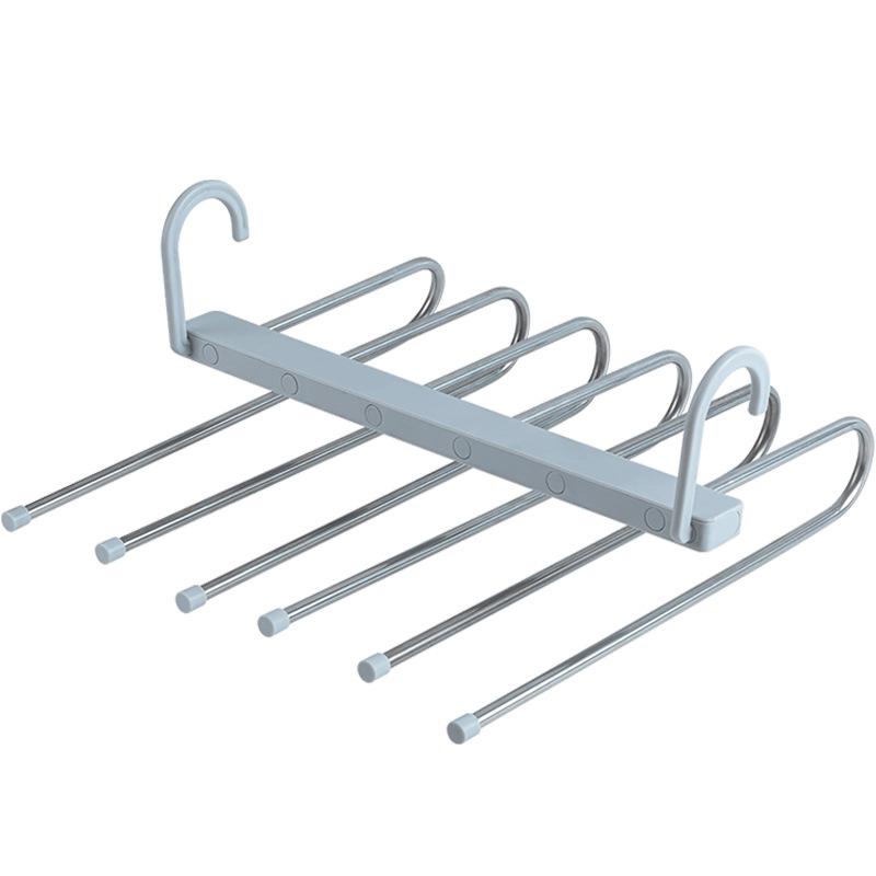 Retractable Multi-Layer Anti-Slip Pants Hanger with Clips for Wardrobe Storage - Folding, Versatile Trousers Rack for Home
Retractable Multi-Layer Anti-Slip Pants Hanger with Clips for Wardrobe Storage - Folding, Versatile Trousers Rack for Home