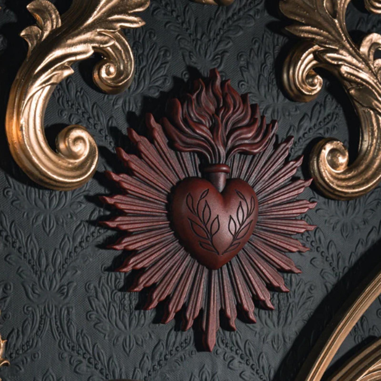 Gothic Sacred Heart Wall Plaque Explosion Gothic Home Decoration Pendant Sacred Heart Metal Box Prayer Home Wall Decorations One Size червоний
Gothic Sacred Heart Wall Plaque Explosion Gothic Home Decoration Pendant Sacred Heart Metal Box Prayer Home Wall Decorations One Size червоний