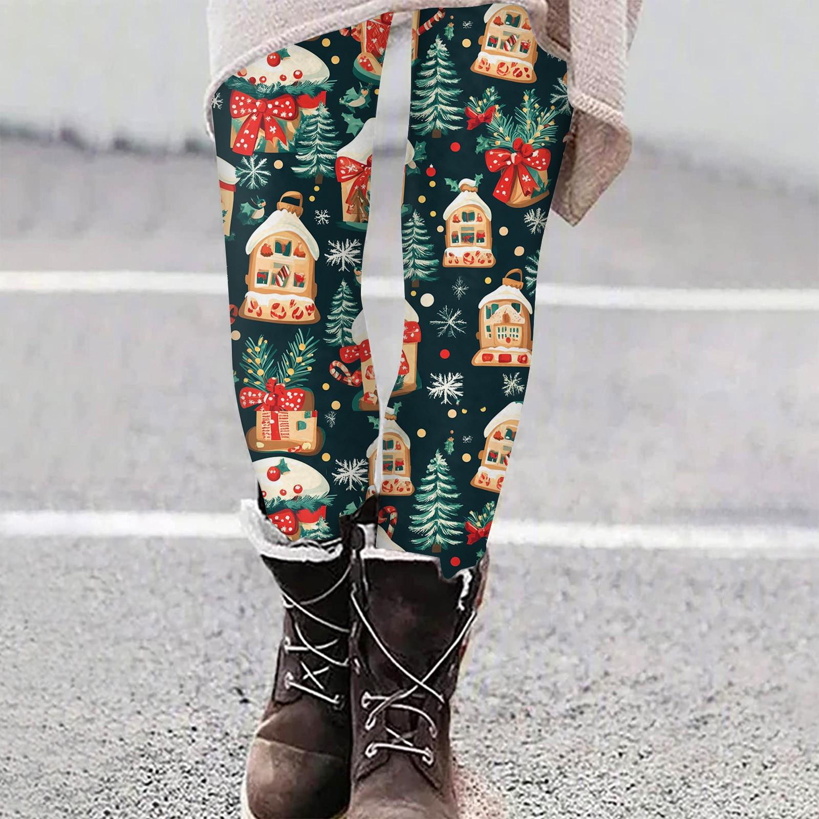 Женские повседневные облегающие эластичные брюки для йоги с принтом рождественской елки и снежинок, укороченные брюки XXL
Женские повседневные облегающие эластичные брюки для йоги с принтом рождественской елки и снежинок, укороченные брюки XXL