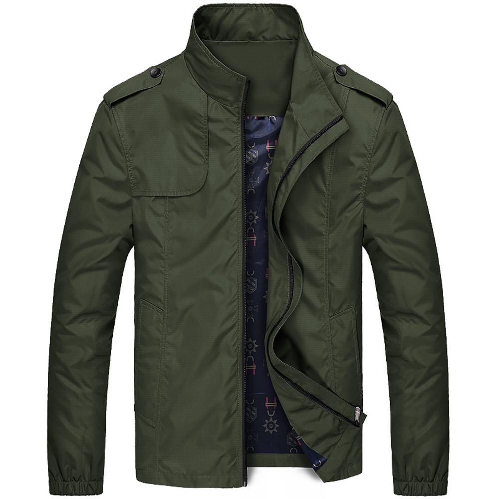 Men s Winter Casual Zipper Stand Collar Pocket Color Jacket Coat XXXL армія зелений колір
Men s Winter Casual Zipper Stand Collar Pocket Color Jacket Coat XXXL армія зелений колір