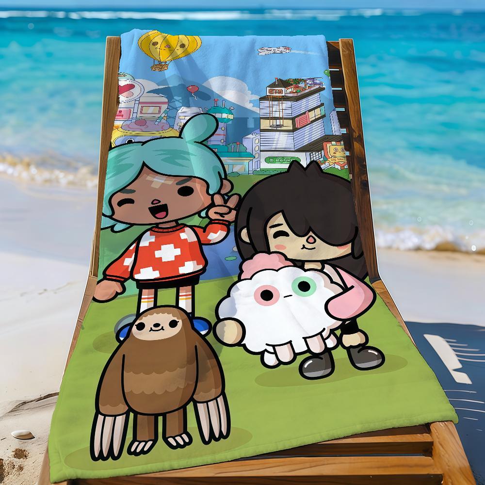 Game T-Toca Life W-World Towel Sports Quick Dry Travel Camping Gear Sandproof Soft Light Large Beach Towel W40*H60(CM)
Game T-Toca Life W-World Towel Sports Quick Dry Travel Camping Gear Sandproof Soft Light Large Beach Towel W40*H60(CM)