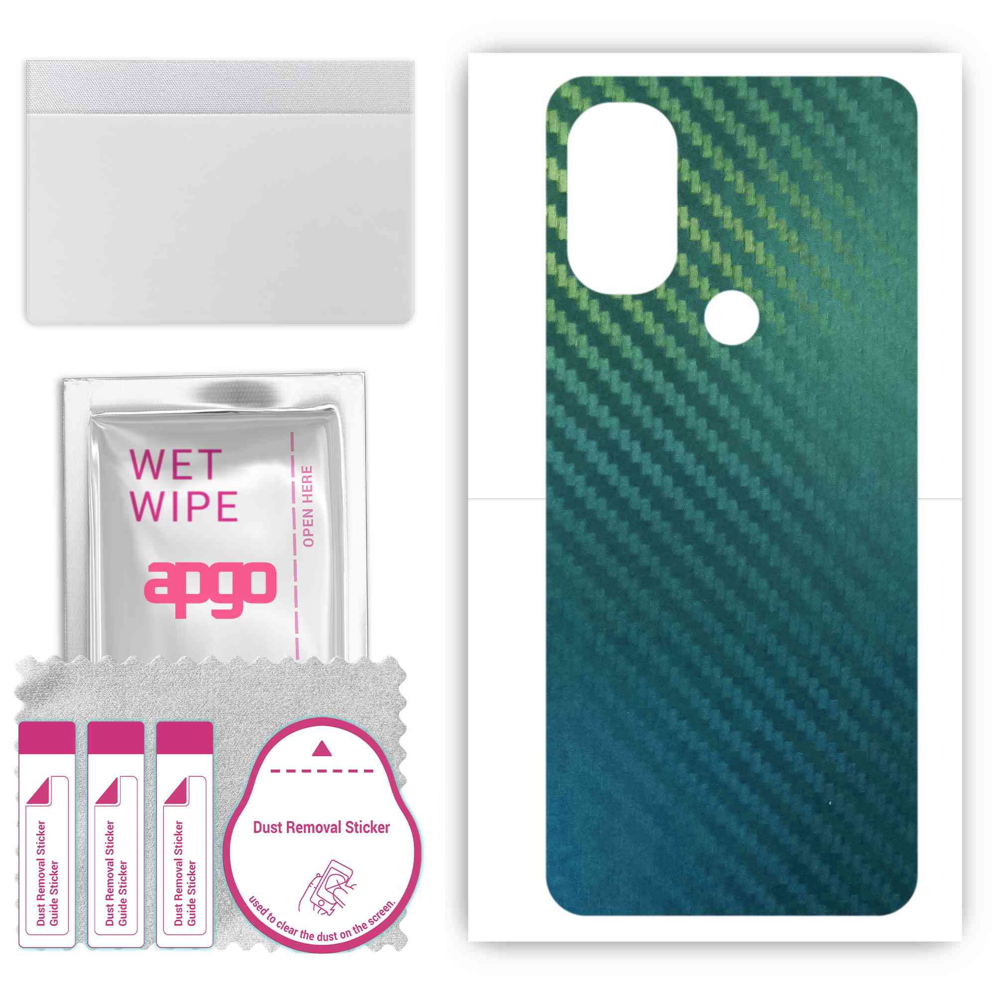 apgo Захисна наклейка для задньої панелі, сумісна з Motorola Moto G Power 2022, Wrap Film, Foil, Vinyl - Pattern Carbon Chameleon CAKA1
apgo Захисна наклейка для задньої панелі, сумісна з Motorola Moto G Power 2022, Wrap Film, Foil, Vinyl - Pattern Carbon Chameleon CAKA1