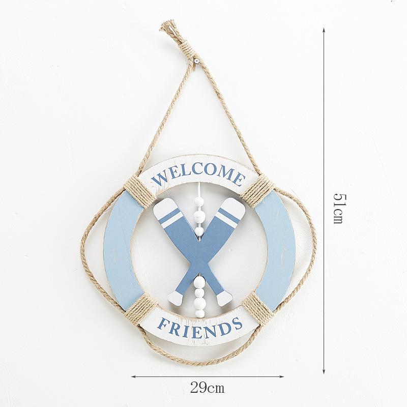 29CM Mediterranean Style Wood Lifebuoy Hanging Crafts Bar Hotel Living Room Background Wall Pendant Kids Room Home Decor
29CM Mediterranean Style Wood Lifebuoy Hanging Crafts Bar Hotel Living Room Background Wall Pendant Kids Room Home Decor