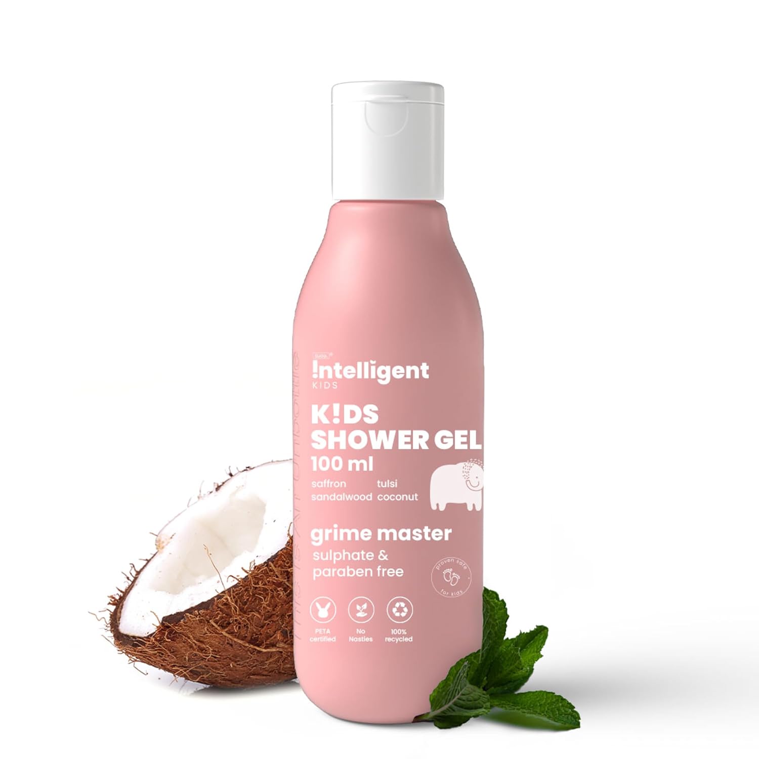 Tuco® Kids Body Wash/Shower Gel | Infused with Sandalwood Oil, Tulsi and Saffron | Gently Cleanse, Soothe| Ages 2-5, 5-10, 10-15 | 100 ml
Tuco® Kids Body Wash/Shower Gel | Infused with Sandalwood Oil, Tulsi and Saffron | Gently Cleanse, Soothe| Ages 2-5, 5-10, 10-15 | 100 ml