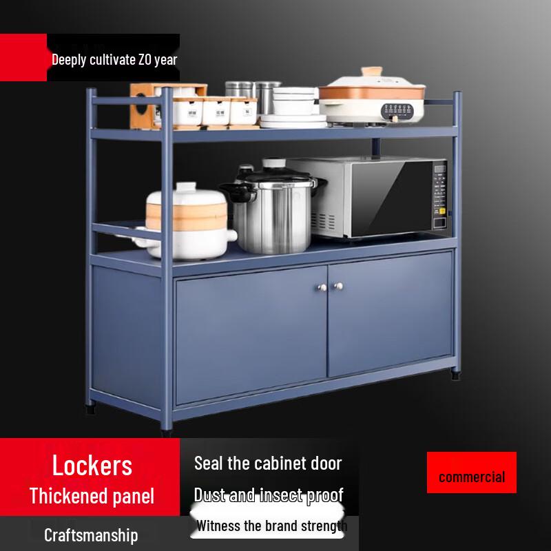 Yingbai Modern Kitchen Storage Rack, 2-Tier, Grey-Blue
Yingbai Modern Kitchen Storage Rack, 2-Tier, Grey-Blue