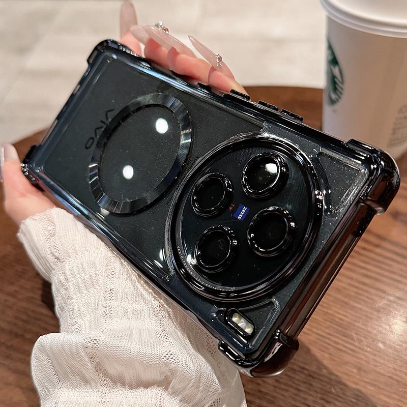 Для X300Pro Гальванічне покриття подушки безпеки Прозорий ТПУ Магнітна кришка Для VIVO X300 X200 FE Pro mini X100 S Ультрам який силіконовий плівка для об єктива Протиударний чохол vivo X300 Pro чорний
Для X300Pro Гальванічне покриття подушки безпеки Прозорий ТПУ Магнітна кришка Для VIVO X300 X200 FE Pro mini X100 S Ультрам який силіконовий плівка для об єктива Протиударний чохол vivo X300 Pro чорний