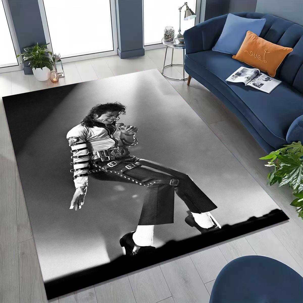 Модний килим MJ Michael Jackson Король Поп-арту для спальні, вітальні, дивана, домашній килимок для дверей, декор, великий дитячий нековзний килимок для підлоги 120x160cm( 47x62in )
Модний килим MJ Michael Jackson Король Поп-арту для спальні, вітальні, дивана, домашній килимок для дверей, декор, великий дитячий нековзний килимок для підлоги 120x160cm( 47x62in )