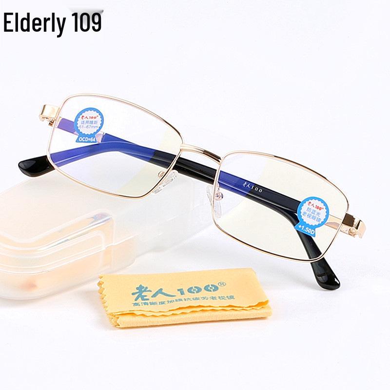 2024 Large Frame Anti-Blue Light Reading Glasses for Seniors, Metal Full Frame, Resin Lenses, Model 656 +2.50
2024 Large Frame Anti-Blue Light Reading Glasses for Seniors, Metal Full Frame, Resin Lenses, Model 656 +2.50