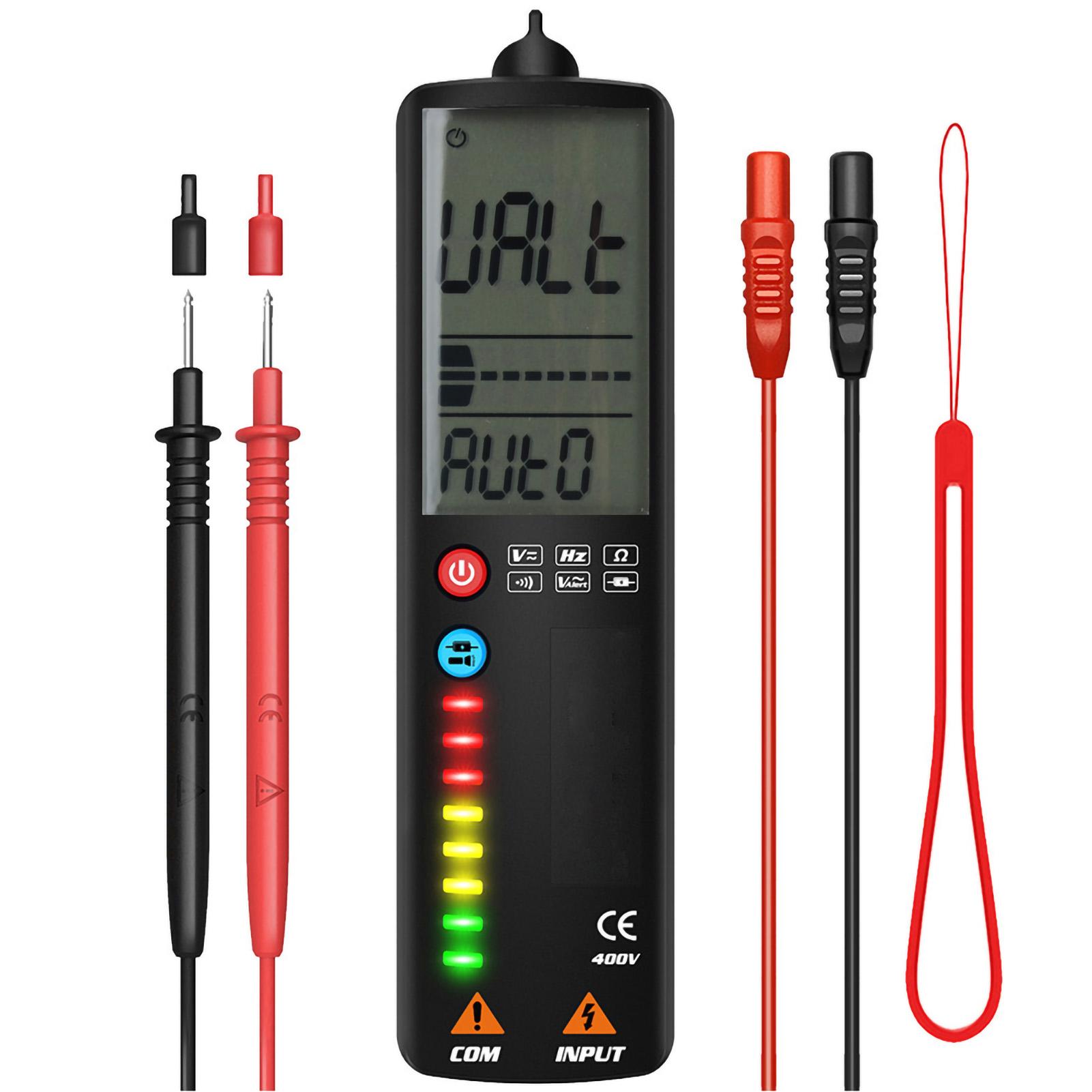 Non Contact LCD Digital Dual Mode Smart Multimeter Voltage Detector Resistance Frequency Tester
Non Contact LCD Digital Dual Mode Smart Multimeter Voltage Detector Resistance Frequency Tester