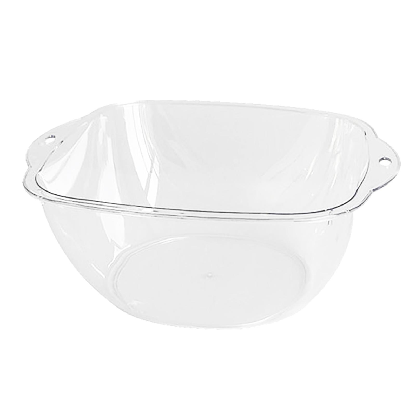 Face Basin Transparent Easy Grip Plastic Multifunctional Wash Basin for Hands Clothes Bathing L S
Face Basin Transparent Easy Grip Plastic Multifunctional Wash Basin for Hands Clothes Bathing L S