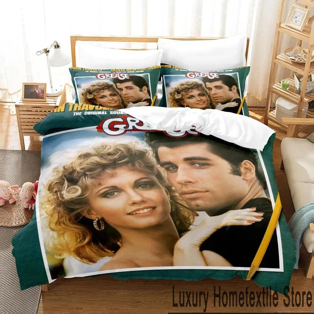 3D Print Grease Beding Set Young Boys Young Girls Twin Quen King-Sized Dimensionsd Dimensions Soft Duvet Cover Pilowcase Bed boys Adult People Home 135*200cm Eu-Single
3D Print Grease Beding Set Young Boys Young Girls Twin Quen King-Sized Dimensionsd Dimensions Soft Duvet Cover Pilowcase Bed boys Adult People Home 135*200cm Eu-Single