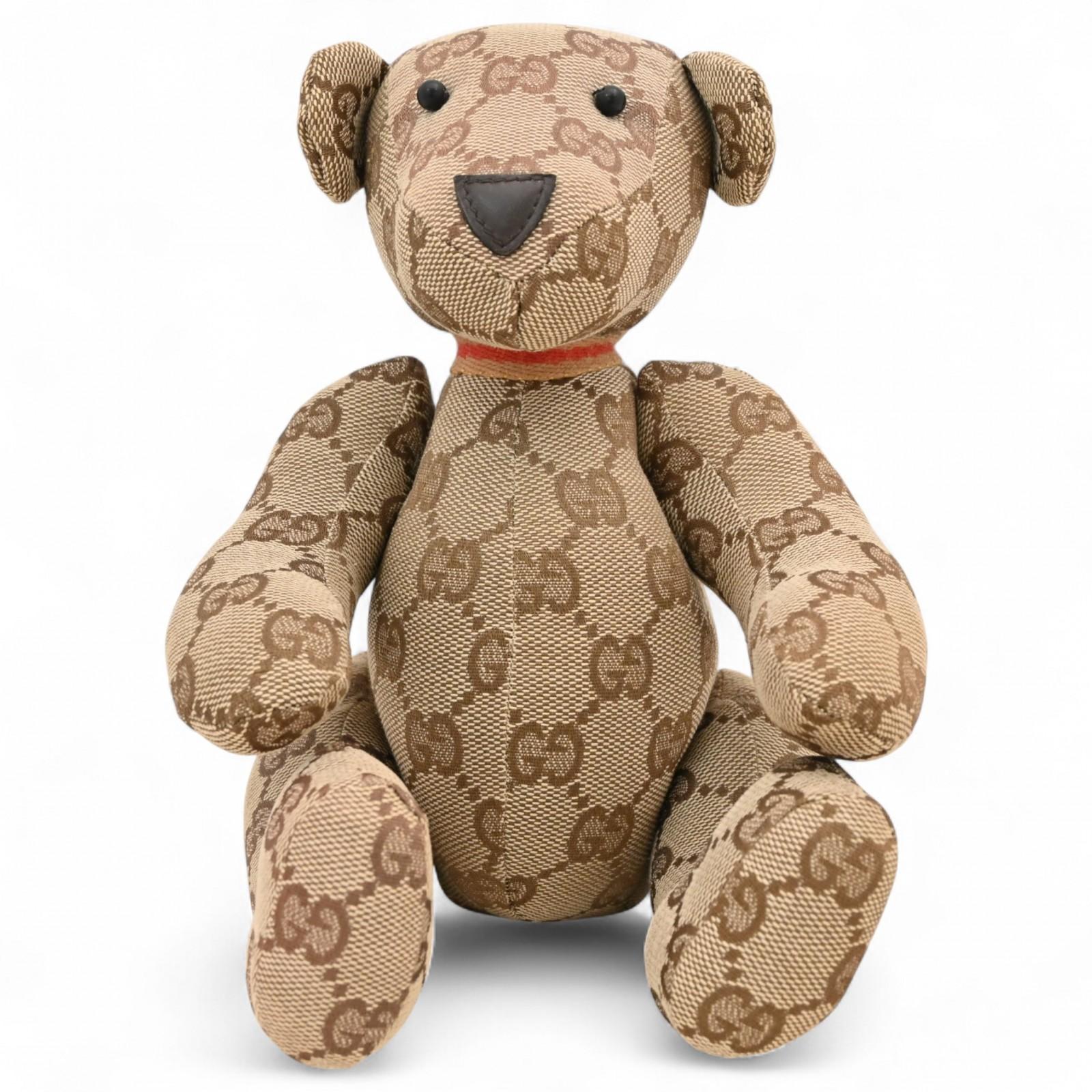 Auth GUCCI GG Canvas Teddy Bear Plush Toy gu3113cc
Auth GUCCI GG Canvas Teddy Bear Plush Toy gu3113cc