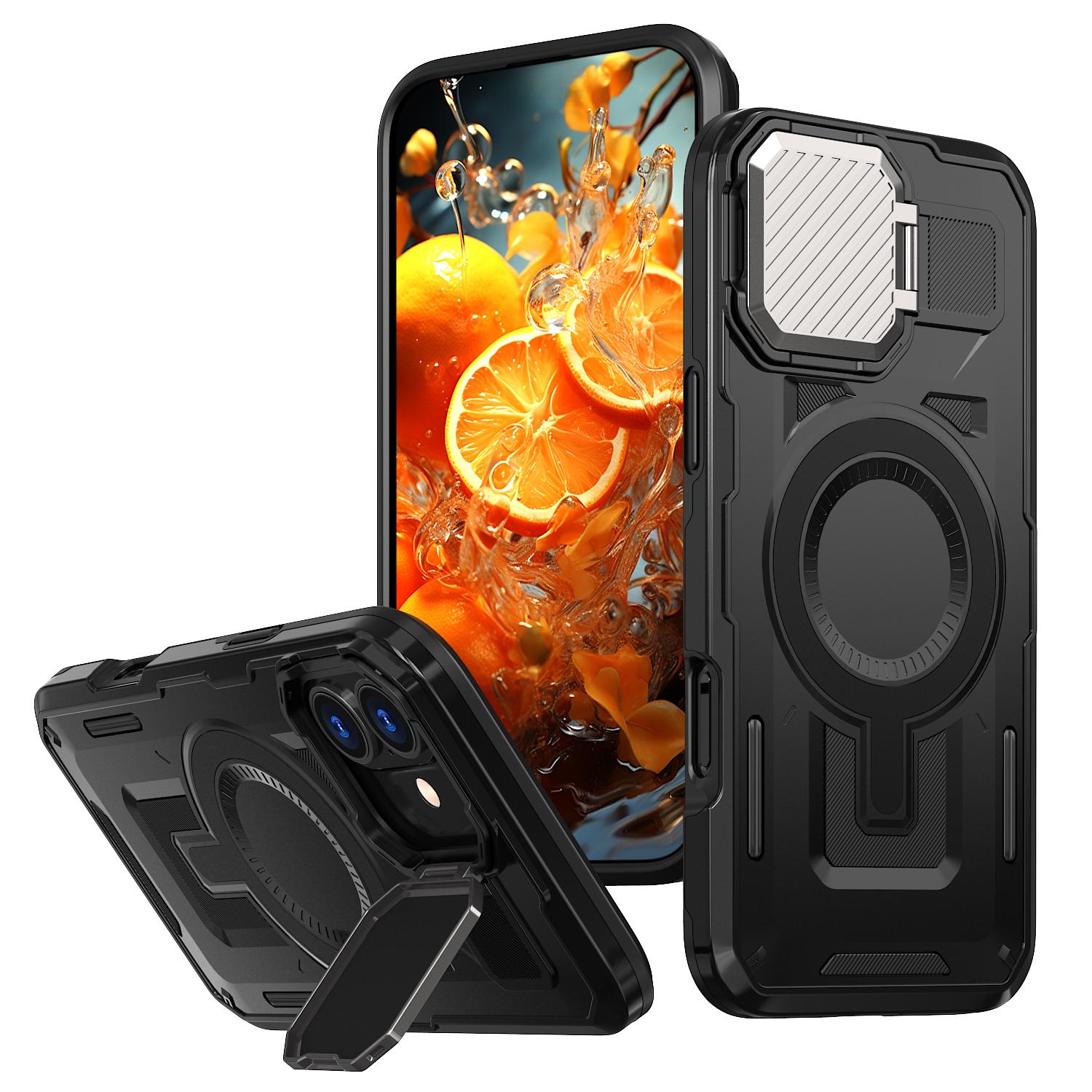 For iPhone 16 Plus Case Compatible with MagSafe Lens Lid Kickstand PC+TPU Back Cover C
For iPhone 16 Plus Case Compatible with MagSafe Lens Lid Kickstand PC+TPU Back Cover C