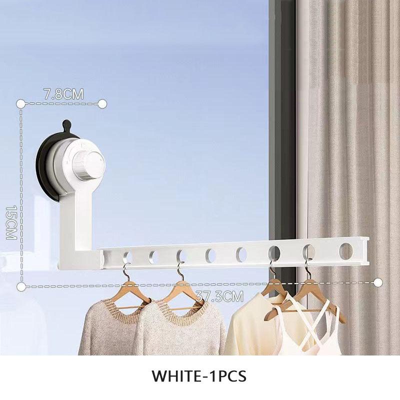 Складная сушилка для белья на присоске для балкона без перфорации, невидимая выдвижная сушилка для белья на подоконнике в помещении белый
Складная сушилка для белья на присоске для балкона без перфорации, невидимая выдвижная сушилка для белья на подоконнике в помещении белый