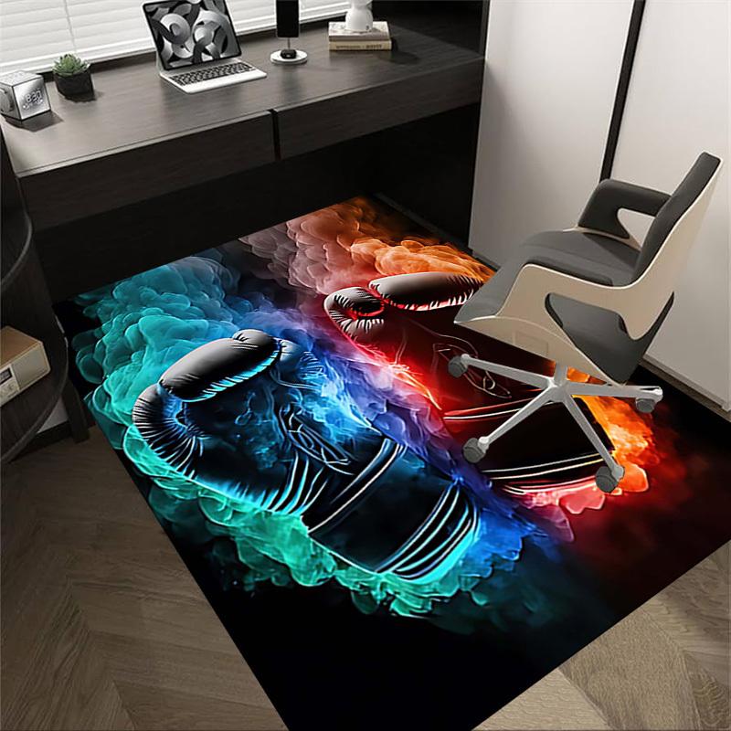 1PC Boxing Gloves Non-Slip Floor Carpet Compatible for Office&Living Room&Dining room - Flat-Weave Machine- Soft & Pattern-E292 60cm by 90cm
1PC Boxing Gloves Non-Slip Floor Carpet Compatible for Office&Living Room&Dining room - Flat-Weave Machine- Soft & Pattern-E292 60cm by 90cm