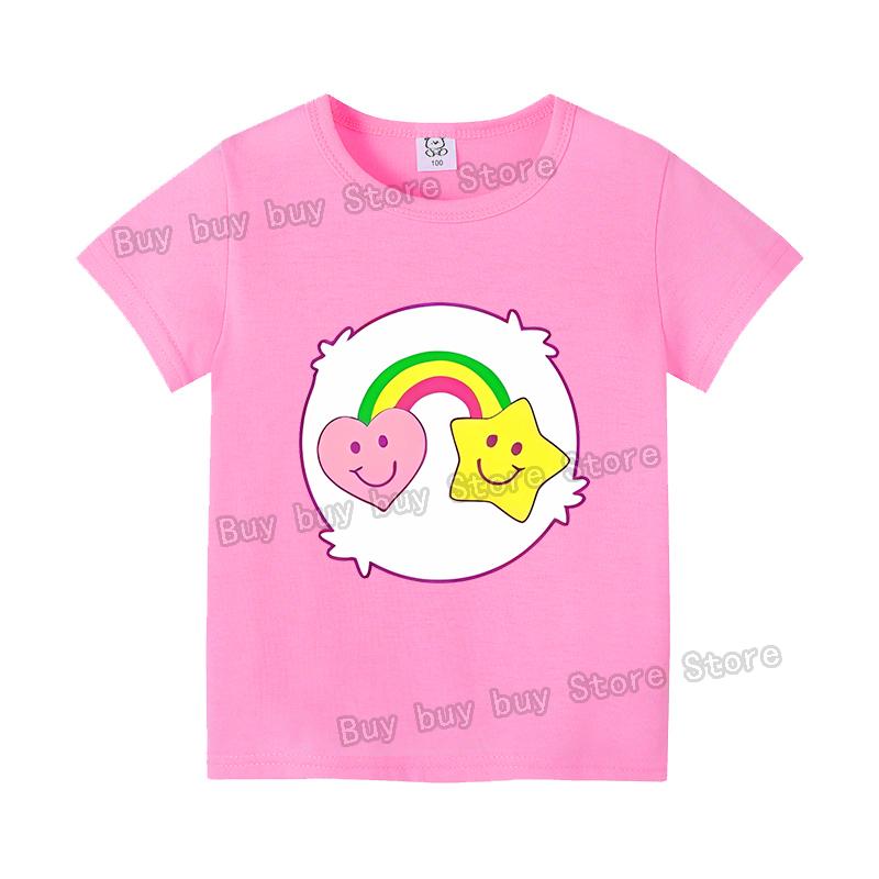Caring Bears Short Sleeve T-shirt Cartoon Figure Printed Tshirt Kids Summer Cosplay Tee Children Clothing Cute Pattern T-shirts 120
Caring Bears Short Sleeve T-shirt Cartoon Figure Printed Tshirt Kids Summer Cosplay Tee Children Clothing Cute Pattern T-shirts 120