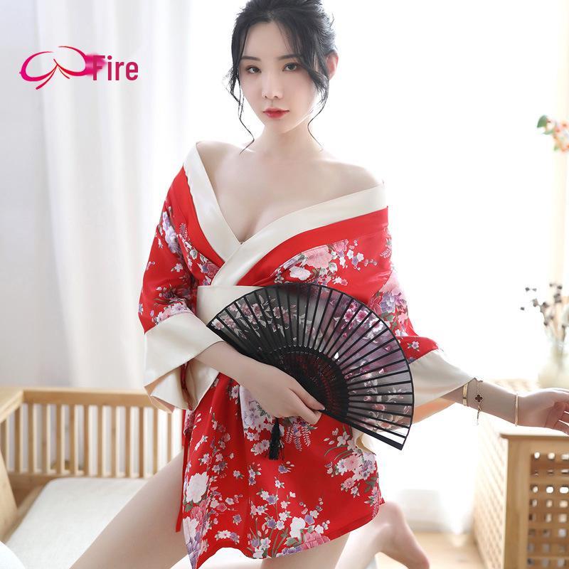 Meihuo Plus Size Japanese Kimono Lace-Up Temptation Set One size fits all
Meihuo Plus Size Japanese Kimono Lace-Up Temptation Set One size fits all