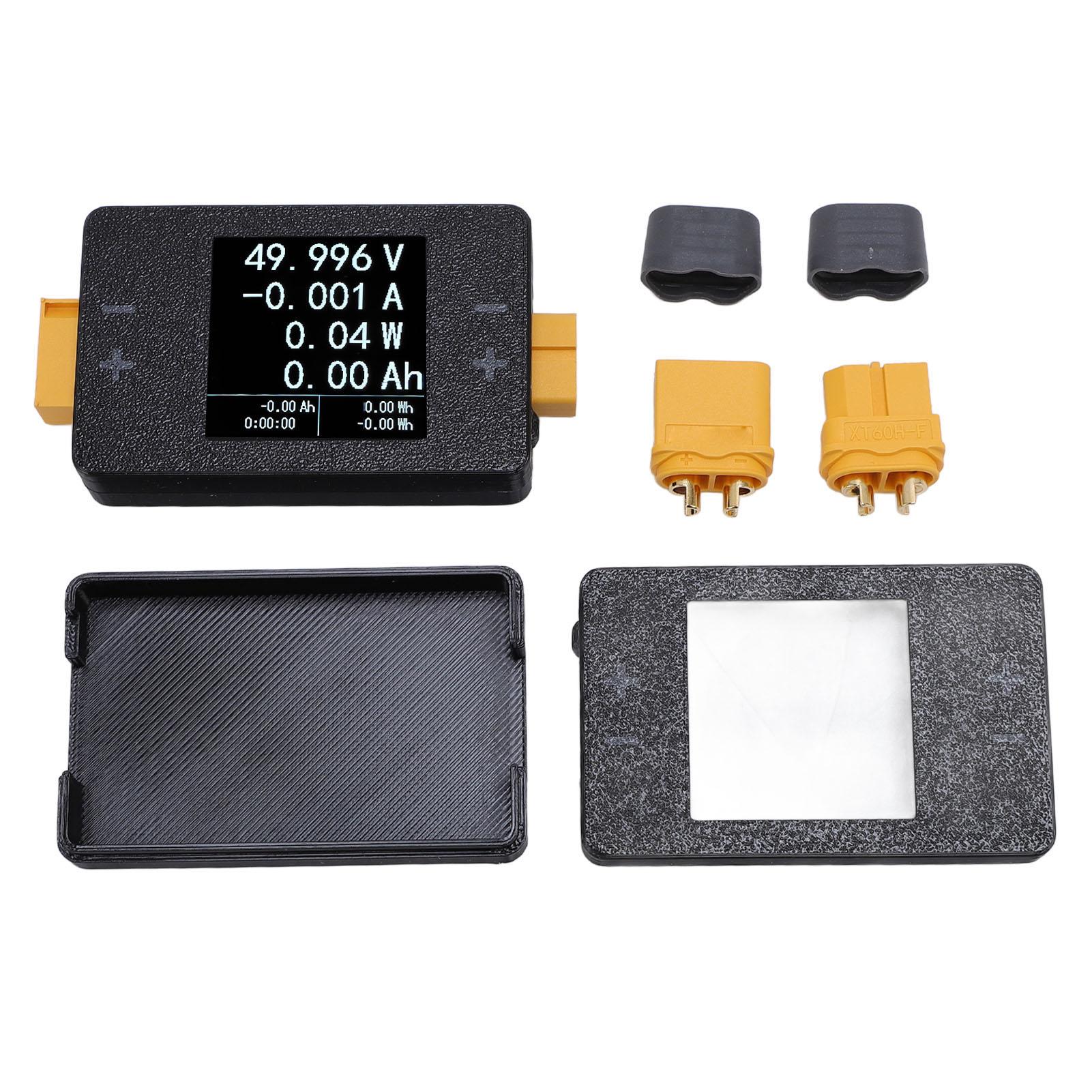 RC Power Meter 8150V 25A XT60 Interface 1.5 Inch LCD Display Battery Voltage Capacity Tester
RC Power Meter 8150V 25A XT60 Interface 1.5 Inch LCD Display Battery Voltage Capacity Tester