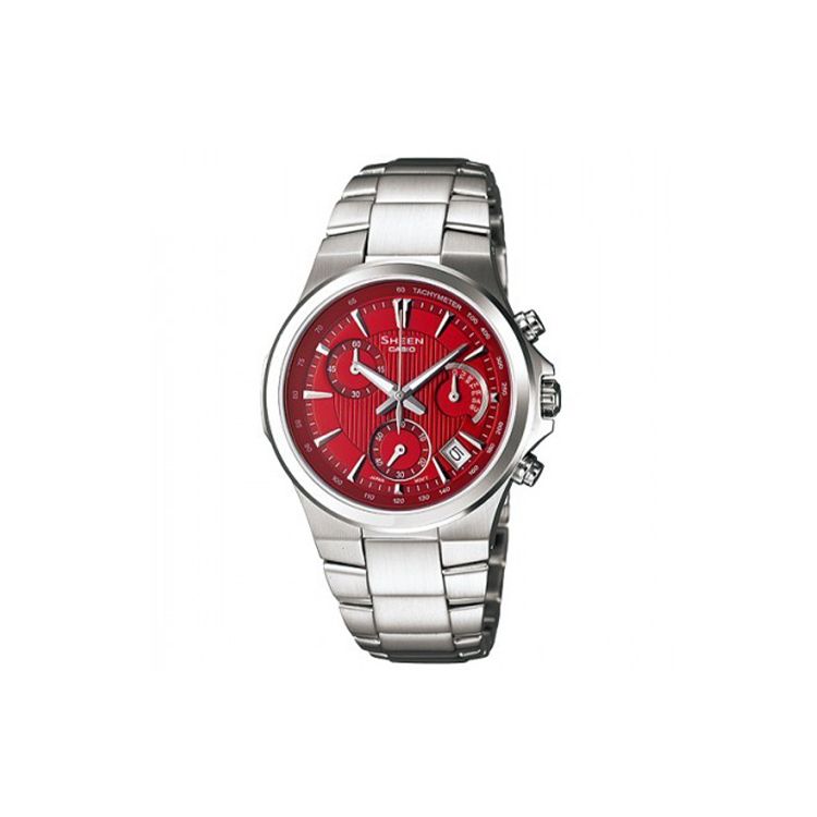 Casio Sheen Series Elegant Simple Date Display Waterproof Quartz Movement Stainless Steel Strap Women watches Red SHE-5019D-4ADR Burgundy
Casio Sheen Series Elegant Simple Date Display Waterproof Quartz Movement Stainless Steel Strap Women watches Red SHE-5019D-4ADR Burgundy