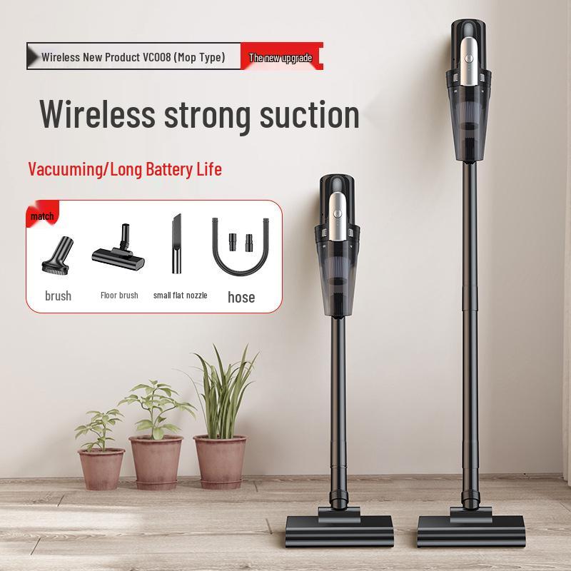 Wireless Handheld Vacuum Cleaner for Home & Car - Long Battery, High Power, Strong Suction VC008 7500PA Black
Wireless Handheld Vacuum Cleaner for Home & Car - Long Battery, High Power, Strong Suction VC008 7500PA Black