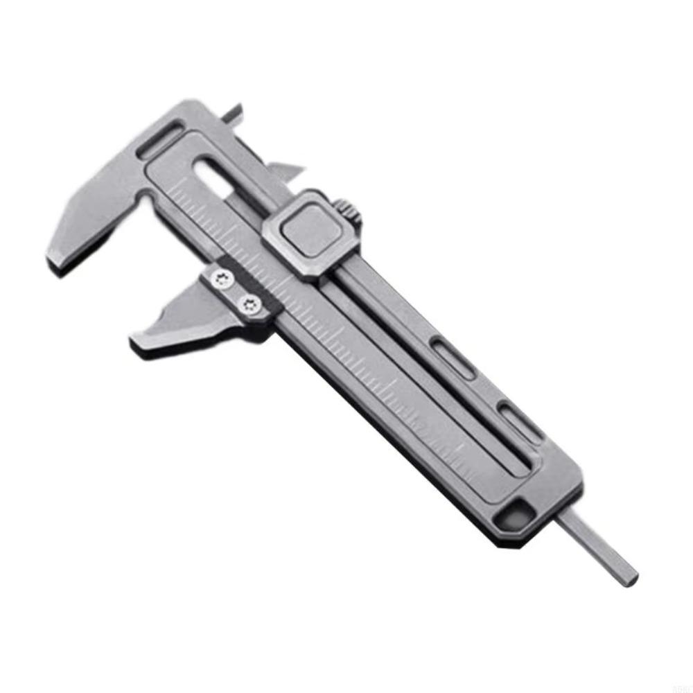 Портативный дизайн Мини штангенциркуль Высокая точность Портативная линейка глубиномера Использование в кемпинге серый
Портативный дизайн Мини штангенциркуль Высокая точность Портативная линейка глубиномера Использование в кемпинге серый