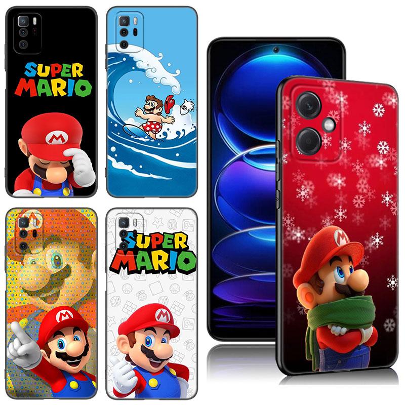 Game Super M-Mario Black Silicone Phone Case For Xiaomi Redmi Note 9 10 11 11S 11T 12 13 Pro 5G Plus 9S 10S 12S Redmi Note 12 Pro 4G
Game Super M-Mario Black Silicone Phone Case For Xiaomi Redmi Note 9 10 11 11S 11T 12 13 Pro 5G Plus 9S 10S 12S Redmi Note 12 Pro 4G