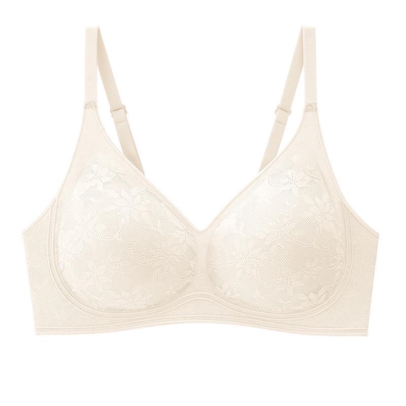 Flocked Lace Floral Bra 6215: Jelly Soft, Fixed Cup, Lift & Support for Small Chest 2XL: 40/90 ABC шампанського
Flocked Lace Floral Bra 6215: Jelly Soft, Fixed Cup, Lift & Support for Small Chest 2XL: 40/90 ABC шампанського
