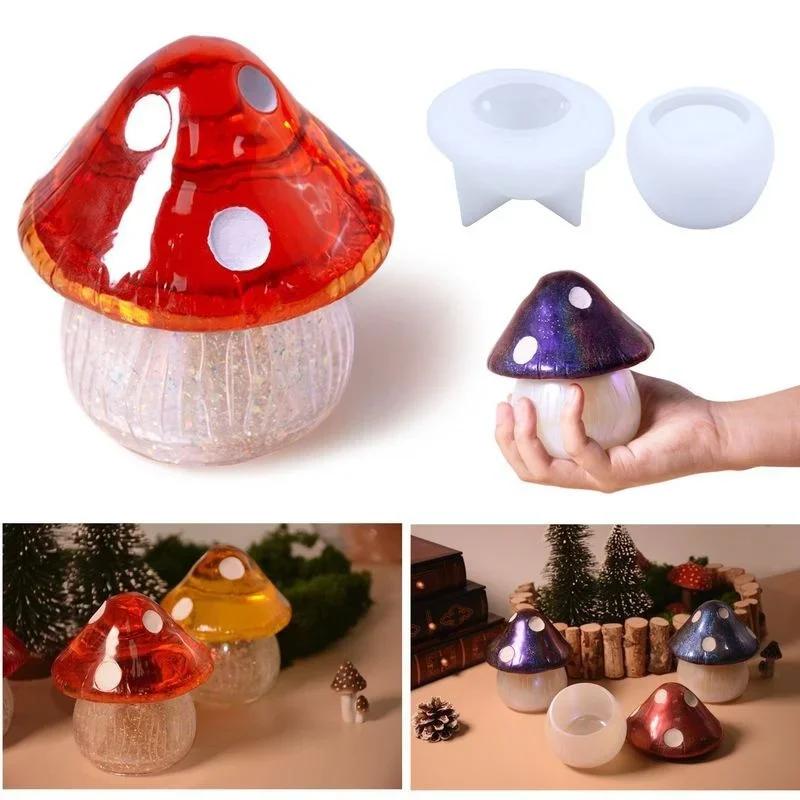 Epoxy Resin DIY Crystal Mold Mushroom Jar Jewelry Storage Box Ornament Mirror - Like Resin Mushroom Jar Bottle Mold
Epoxy Resin DIY Crystal Mold Mushroom Jar Jewelry Storage Box Ornament Mirror - Like Resin Mushroom Jar Bottle Mold