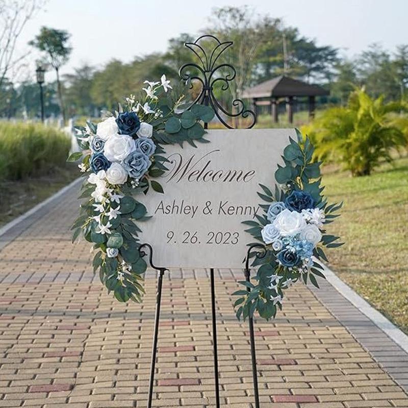 2Pcs/Set Welcome Ceremony Flowers Kit Wedding Arch Flowers NEW Sign Background Romantic Artificial Flowers Wedding Decoration
2Pcs/Set Welcome Ceremony Flowers Kit Wedding Arch Flowers NEW Sign Background Romantic Artificial Flowers Wedding Decoration