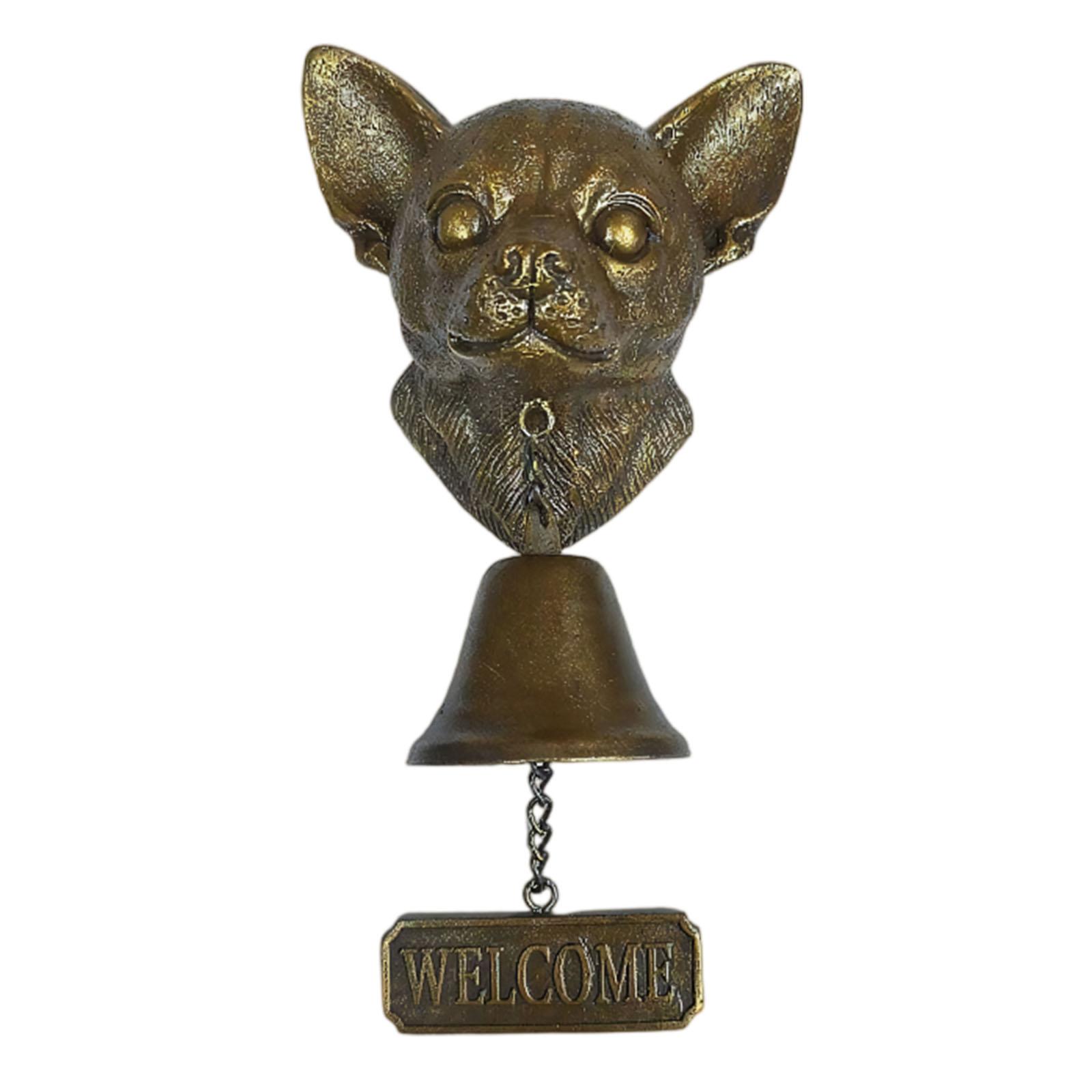 Animal Welcome Bell with Welcome Sign Outdoor Decorative Doorbell Dog Welcome Doorbell for Farmhouse Home Front Door Entrance
Animal Welcome Bell with Welcome Sign Outdoor Decorative Doorbell Dog Welcome Doorbell for Farmhouse Home Front Door Entrance