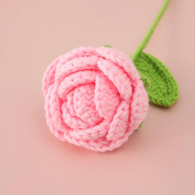 1pc Handmade Knitted SunFlowers Cute Fake Hand-woven Bouquet Wedding Flower Home Decor Friends Gift
1pc Handmade Knitted SunFlowers Cute Fake Hand-woven Bouquet Wedding Flower Home Decor Friends Gift