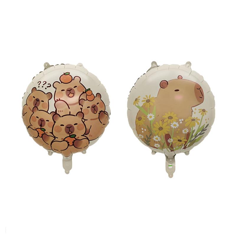 Cartoon Capybara Balloon Banner Kids Birthday Party Decoration Aluminum Film Capipbara Balloon Baby Shower Party Accessories as show
Cartoon Capybara Balloon Banner Kids Birthday Party Decoration Aluminum Film Capipbara Balloon Baby Shower Party Accessories as show