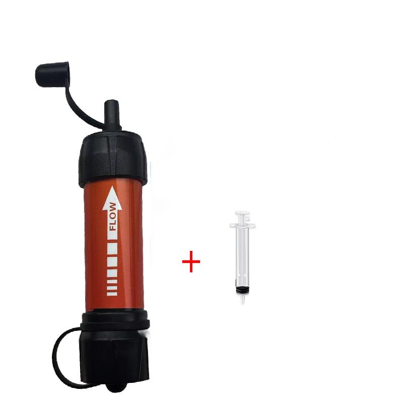 Camping & Survival Emergency Outdoor Portable Water Filter for Hiking - Emergency & Disaster Purifies Water Source On-The-Go
Camping & Survival Emergency Outdoor Portable Water Filter for Hiking - Emergency & Disaster Purifies Water Source On-The-Go