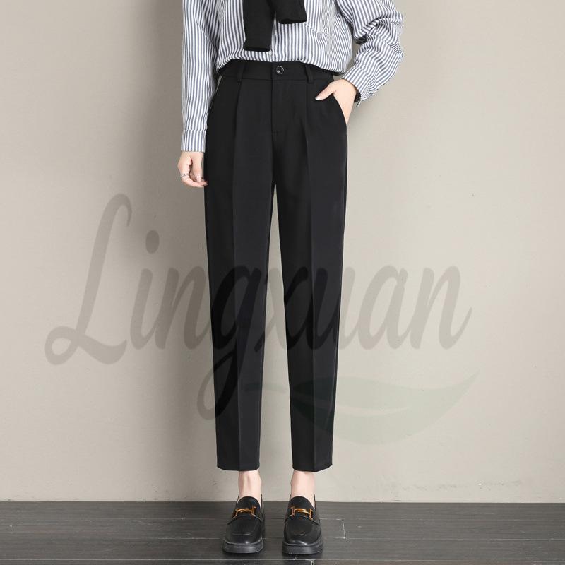 Women s High Waist Black Cropped Cigarette Pants - Versatile and Slimming for Spring and Autumn Small чёрный
Women s High Waist Black Cropped Cigarette Pants - Versatile and Slimming for Spring and Autumn Small чёрный