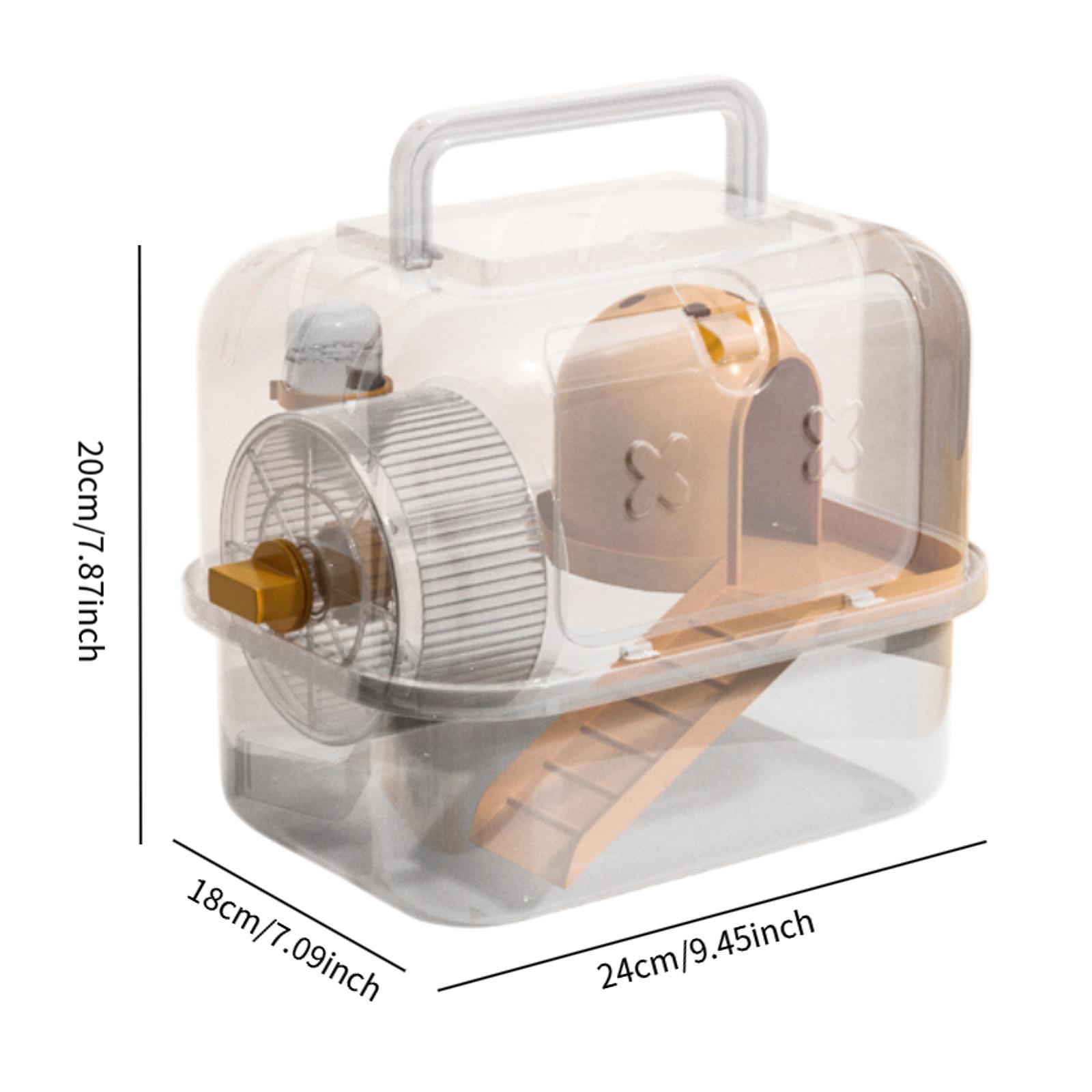 Portable Hamster Carrier Cage Breathable Small Animal Handbag Outdoor Pet Outgoing Cage Carrier Case for Chinchilla Squirrel
Portable Hamster Carrier Cage Breathable Small Animal Handbag Outdoor Pet Outgoing Cage Carrier Case for Chinchilla Squirrel