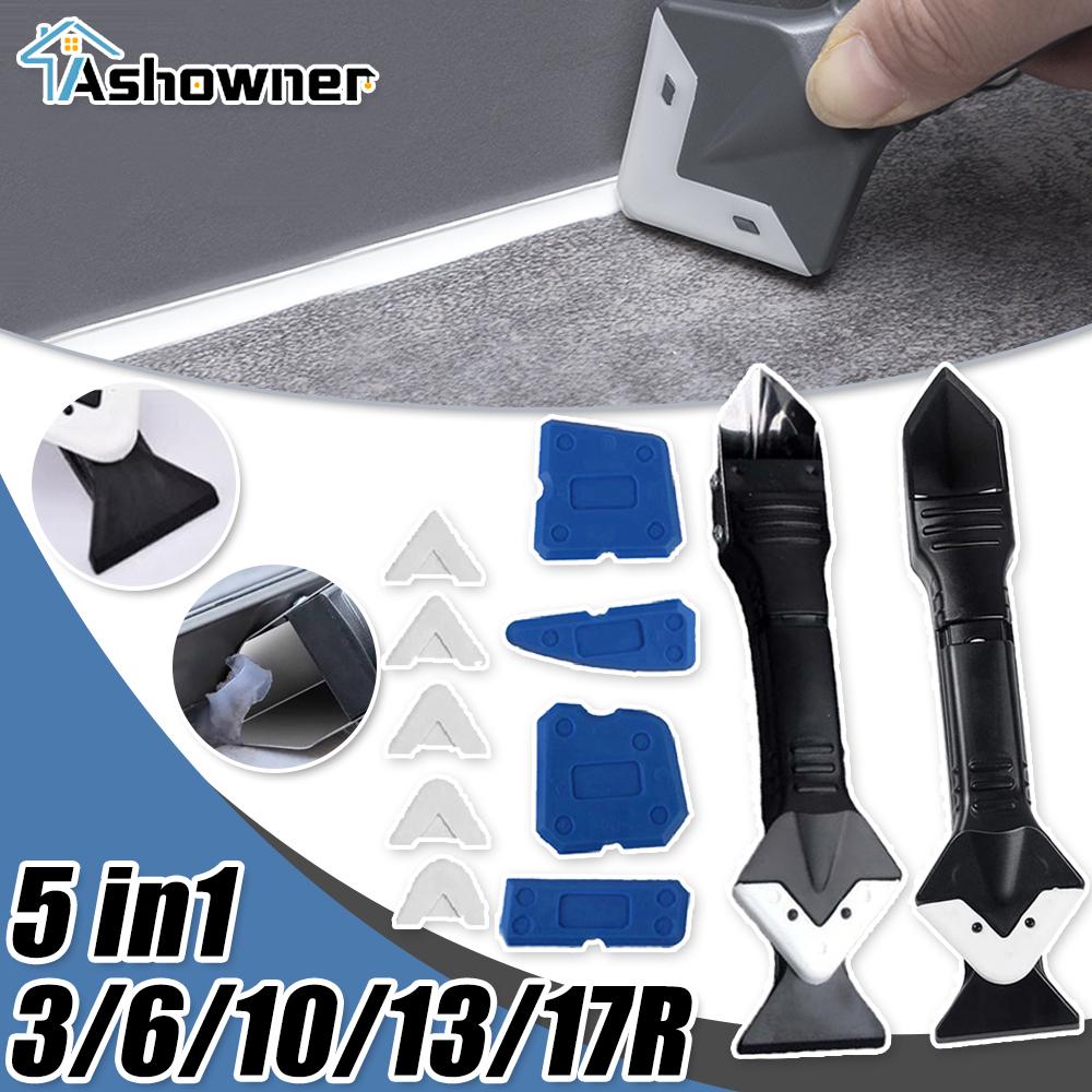 5 In1 Silicone Remover Sealant Smooth Scraper Caulk Finisher Grout Kit Tools Floor Mould Removal Hand Tools Set Sewing Spatula 2pc
5 In1 Silicone Remover Sealant Smooth Scraper Caulk Finisher Grout Kit Tools Floor Mould Removal Hand Tools Set Sewing Spatula 2pc