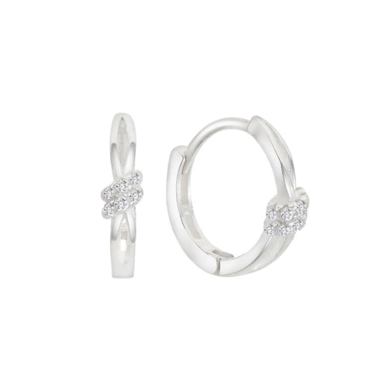 ENGBROX knot shine earring silver
ENGBROX knot shine earring silver