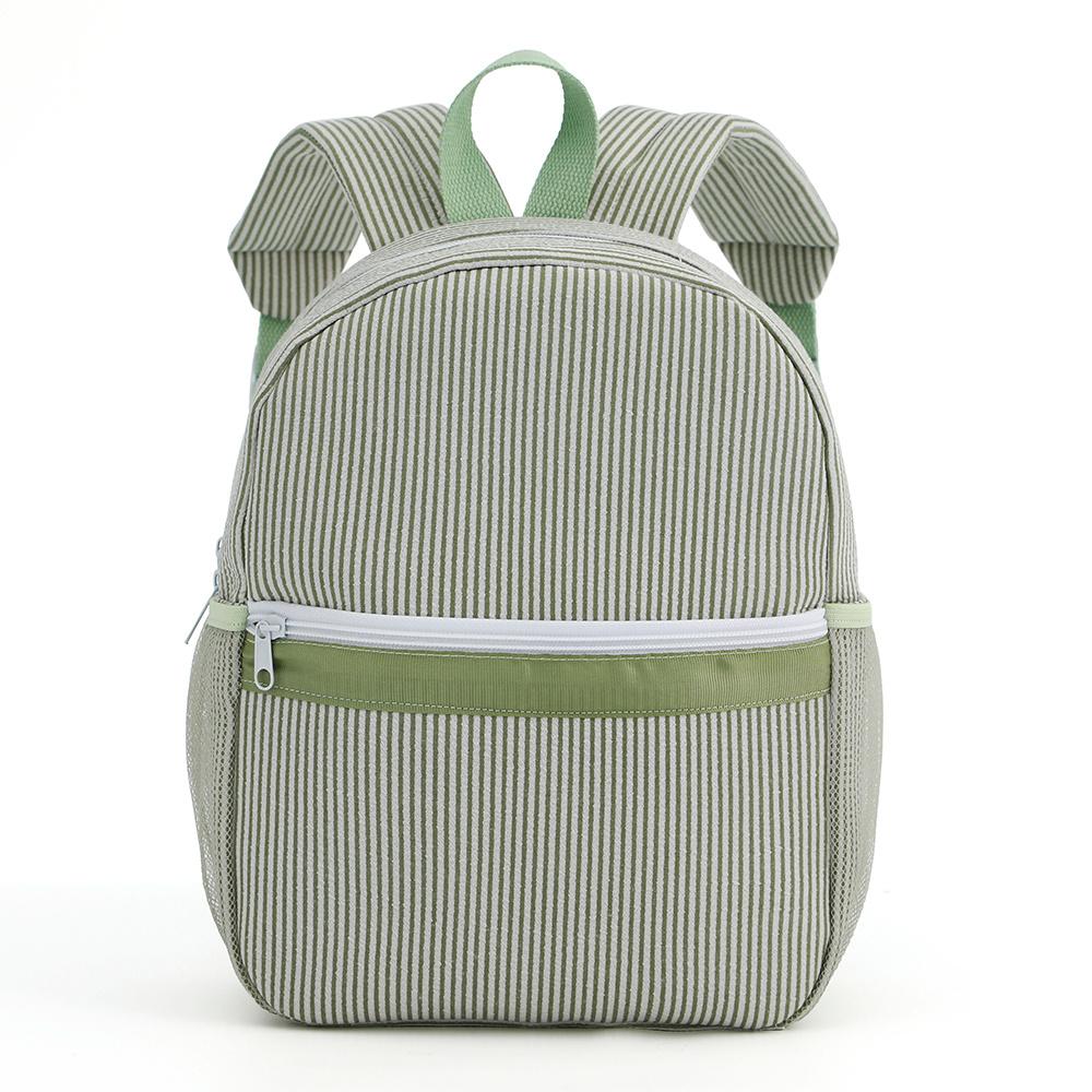 Seersucker Striped Backpack Toddler Classic Cute Kids School Book Bag Preschool Kindergarten Children Bag
Seersucker Striped Backpack Toddler Classic Cute Kids School Book Bag Preschool Kindergarten Children Bag