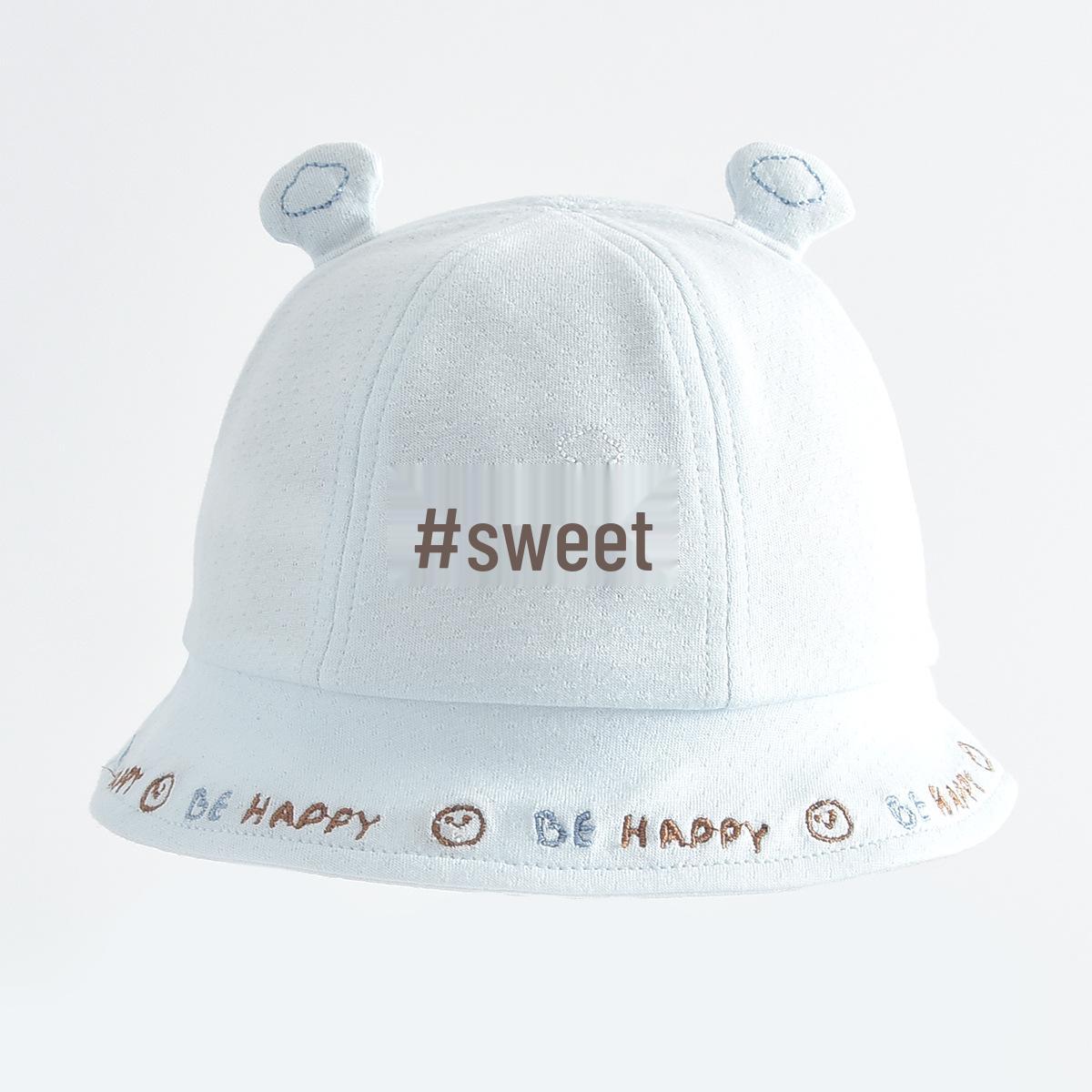 Adorable Korean-Style Baby Bucket Hat for Spring & Autumn Circumference 42-44cm синій
Adorable Korean-Style Baby Bucket Hat for Spring & Autumn Circumference 42-44cm синій