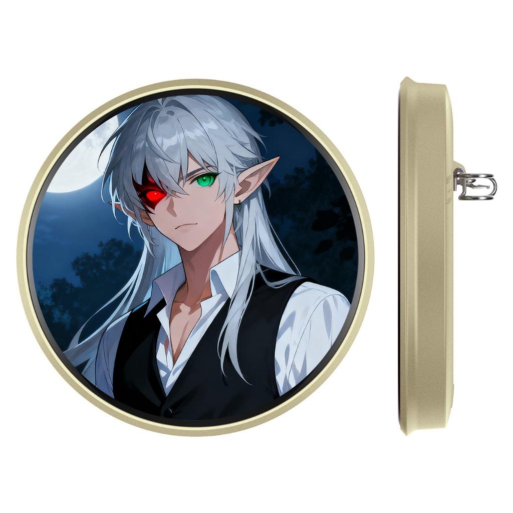 1.85 HD Smart Electronic Anime Badge Digital Display Pin with 7-Color Light Custom Image/Video GIF for Cosplay Comic Con Gift золотой
1.85 HD Smart Electronic Anime Badge Digital Display Pin with 7-Color Light Custom Image/Video GIF for Cosplay Comic Con Gift золотой
