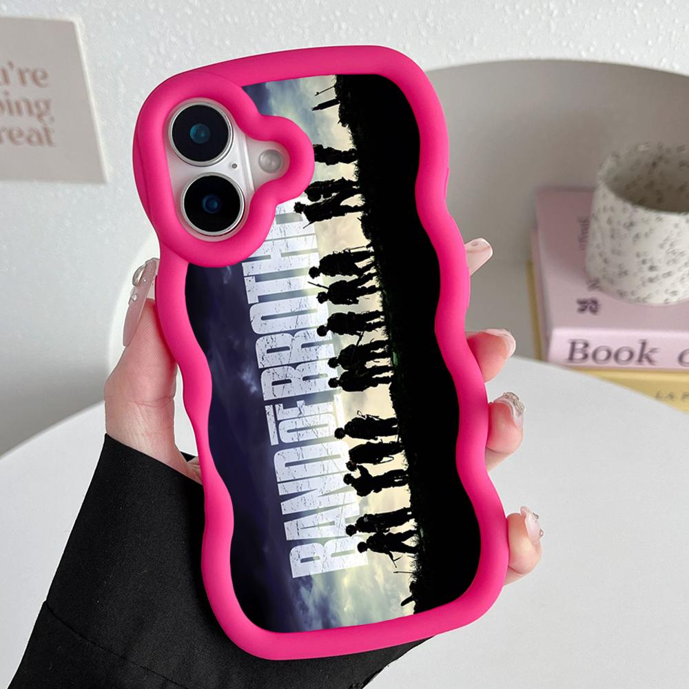 Band of Brothers Phone Case for iPhone 17 16 15 14 13 12 11 Air Pro Max Plus Red Soft TPU Wavy Edge Cover iPhone 11 Pro Max
Band of Brothers Phone Case for iPhone 17 16 15 14 13 12 11 Air Pro Max Plus Red Soft TPU Wavy Edge Cover iPhone 11 Pro Max