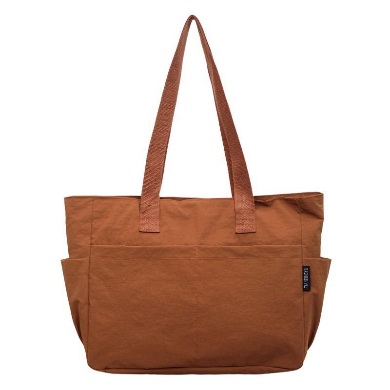 Fashionable All-matching Women s Shoulder Bag Simple Large Capacity Multi-pocket Tote Commuting Light Foldable Handbag коричневий
Fashionable All-matching Women s Shoulder Bag Simple Large Capacity Multi-pocket Tote Commuting Light Foldable Handbag коричневий