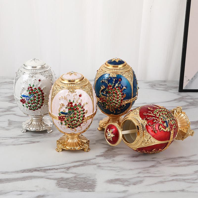 Европейская классическая винтажная металлическая коробка для зубочисток, креативный чайный столик, модная коробка для зубочисток для отеля