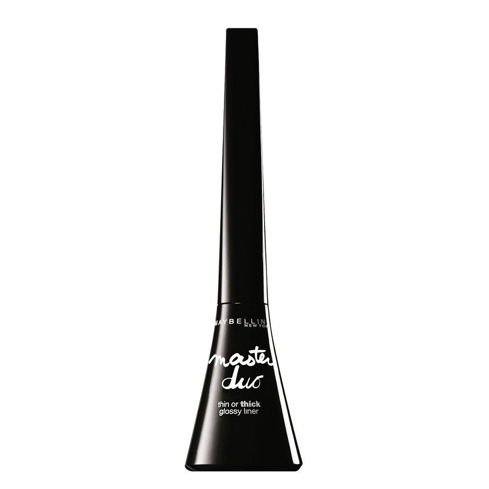 Maybelline New York Eye Studio Master Duo Glossy Liquid Black fl oz Liner, Lacquer, 0.05
Maybelline New York Eye Studio Master Duo Glossy Liquid Black fl oz Liner, Lacquer, 0.05
